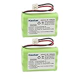 Kastar 2-Pack AAA 3.6V EH 1000mAh Ni-MH Battery for Motorola MD-4260/7101/7151/7161/7251//261/761/781/791/7101/7151/7161 SD4501/4502/4550/4551/4561/4581/D4591 SD7500/7501/7502/7561/7581 etc.