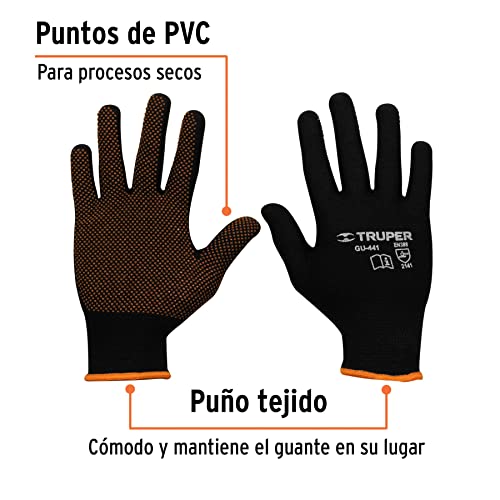 Guantes punto PVC 2 Imagen adicional