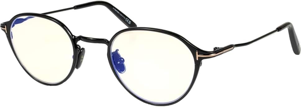 Amazon | [トムフォード] ブルーライトカット メガネ FT5917-D-B/V 001