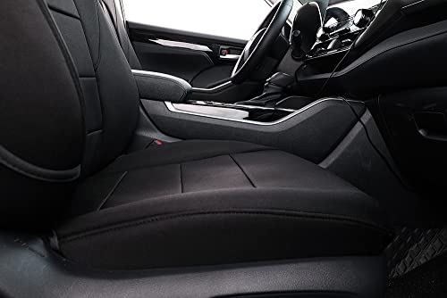 Housses de siège Honda Pilot 2016-2022 sur mesure 3 rangées noir - 2