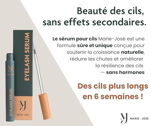 Sérum pour cils Marie-José 3 ml la solution pour des cils plus longs sans irritation