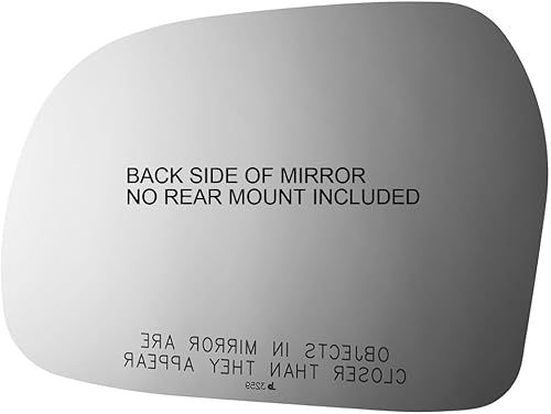 Miniatura 2 de Se adapta a 99-04 Tracker, lente de cristal convexa para pasajero derecho Sz Vitara con adhesivo USA