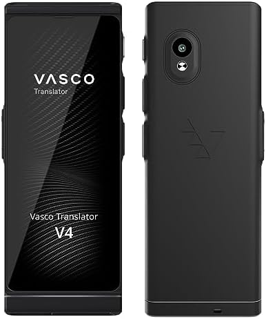 （13:30時点） Vasco Translator V4 | 音声翻訳機 | 108言語、約200の 国と地域に対応 | 通信料永久無料・買い替え不要