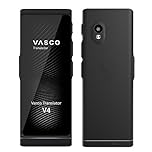 Vasco V4 Language Translator Device | 112 Languages | Free Lifetime Internet in Almost 200 Countries | Black Onyx
