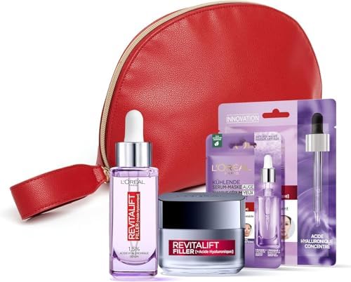 L'Oréal Paris – Trousse Cadeau Routine Repulpante – Acide Hyaluro...