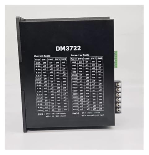DM3722 Original pilote de moteur pas à pas haute précision pour commande numérique CNC