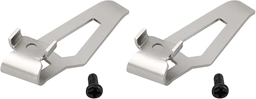 42-70-0490 Conjunto de clip de cinturón M12 para Milwaukee M12 2461-20 Gancho de cinturón de llave de impacto cuadrada de 14 "(2 piezas)