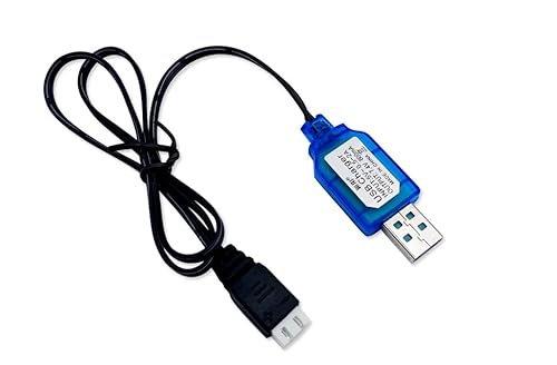 USB Charger Cable SJZBIN 7.4V 1A 2S LiPo Battery USB