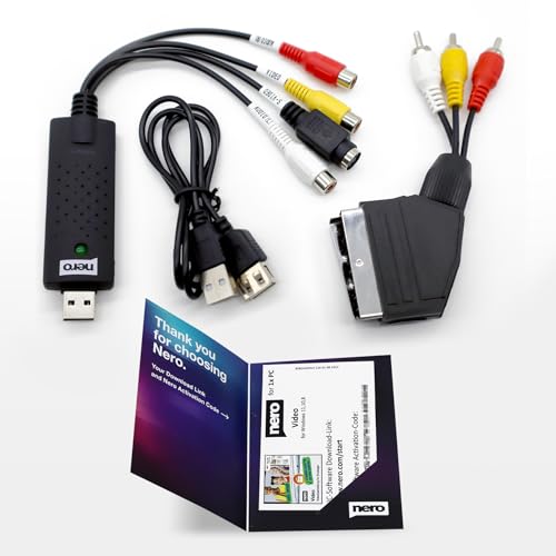 Miniatura 2 de Nero Video Cassette Rescue - Muy Fácil Sin Conocimientos Previos S-Vhs Hi8 Super 8 Dvd A Pc 1 Pc Software De Edición De Vídeo Windows 11 10 8 7
