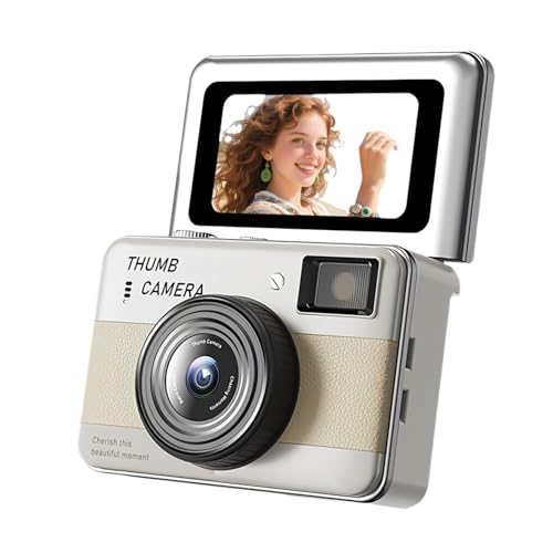 Cámara de viaje de video de 1080p con diseño invertido para grabar tus rutas