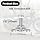 8Pcs M8 x 40mm Stainless Steel L-Track Double Lug Threaded Stud Fittings, Heavy-Duty Tie Down Anchors for Truck Bed, Trailer, Cargo Control, Securing Motorcycles, ATVs & Equipment - 6