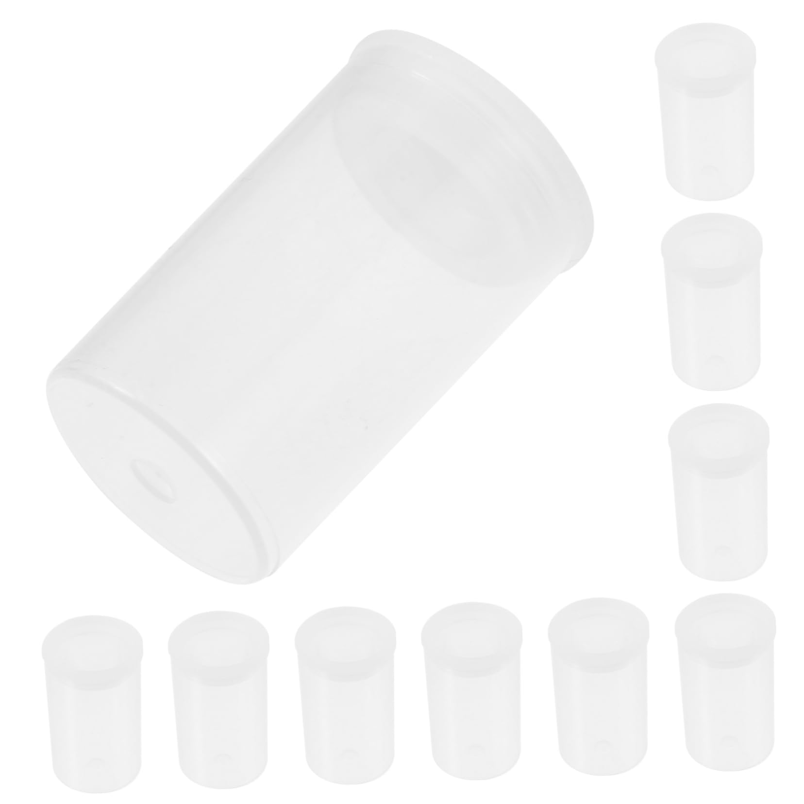 Uonlytech 120pezzi Canister Per Pellicole Plastiche Con Coperchi Contenitori Per Film Fotografia e Attività All