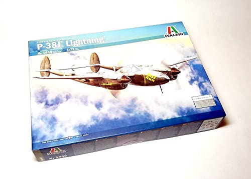 Maquette P-38J Lightning 1/72 Italeri 1446 pour collectionneur de chasseur
