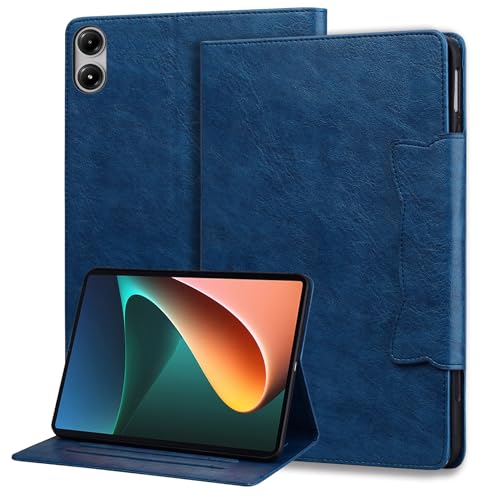 Coque Redmi Pad Pro 12,1 Pouces Étui Protection Rabat pour Travailler au Café Motif Chat