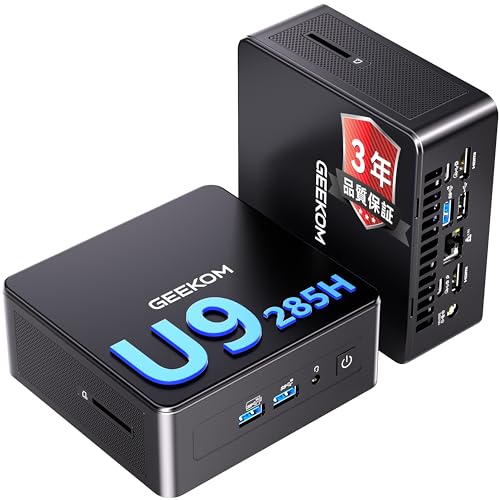 Amazon.co.jp: 【AI 9 HX PRO 370を超える】GEEKOM IT15 AI ミニpc 第
