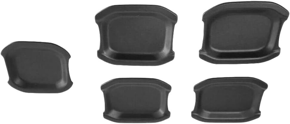 Exterior Outside Door Handle Bowl Cup Covers Trims, Compatible with Jeep Wrangler JL 4-Door 2018-2025, Compatible with Jeep Gladiator JT 4-Door 2020-2025, Outer Door Cup Bowl Trim