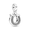 Pandora ME 798379CZ Pendentif fer à cheval porte-bonheur pour femme Argent (0,7 x 0,2 x 0,7 cm) #2
