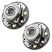 TRQ 2 Piece Front Wheel Bearing & Hub Assembly Set Compatible with 1997 Acura CL 1990-1997 Honda Accord