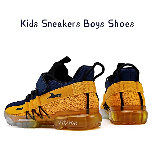 Image of JMFCHI Boys Girls Kids Sneakers Knitted Mesh Running Tennis Athletic Shoes | Breathable,Lightweight,Comfortable,Non-slip,Easy wear,Casual fashion,Indoor outdoor,Gym sport,Daily play,Little /Big Kid