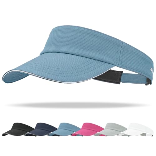 Image of Sukeen Women's Adjustable Fit Runners Lightweight Comfort Performance Visor, Sports Sun Visor One Size Fits Most