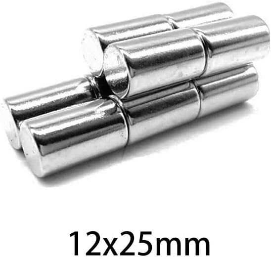 1~20PCS 12x25 mm Round Small 12mm X 25mm Neodymium Disc 12x25mm magnet(20PCS)