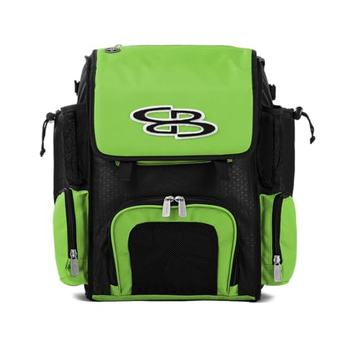 Boombah Mini Superpack Bat Pack Black/Lime Green
