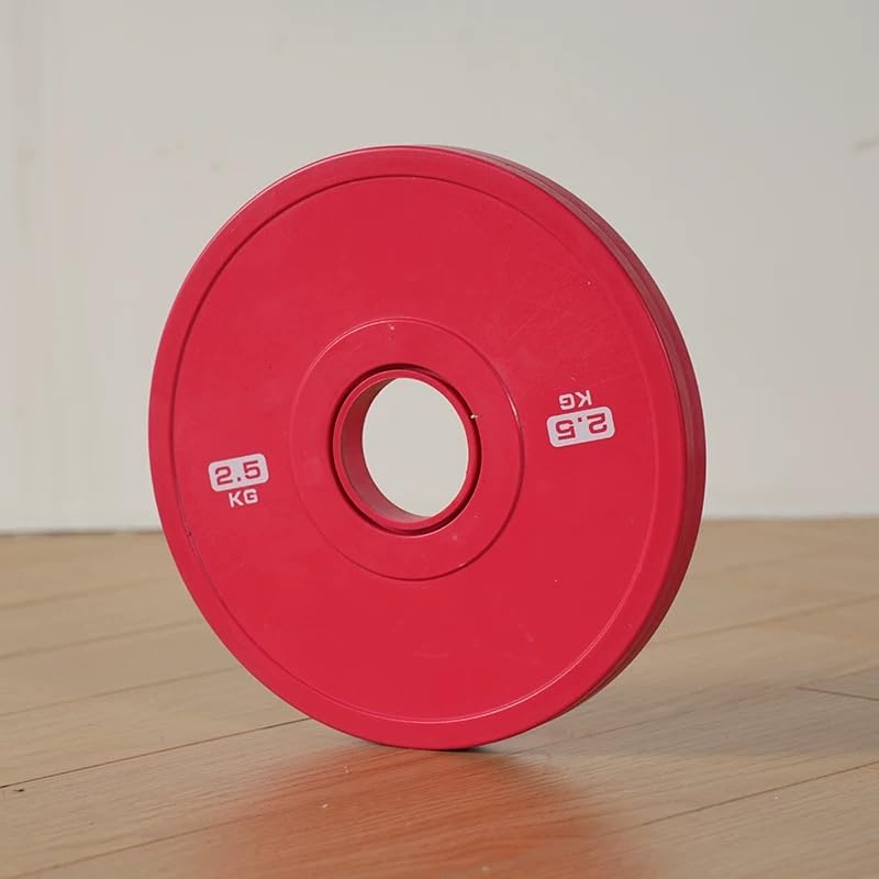 EVERYMATEウエイトプレート1 KG 1.25 KG 1.5 KG 2 KG 2.5 KG交差訓練用セグメントバッファプレートウエイトプレート鋼製挿入強度訓練ウエイトプレート50 MM筋トレ プレート