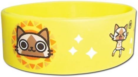 Great Eastern Entertainment Airou from The Monster Hunter - Pulsera de 3 pulgadas, color amarillo