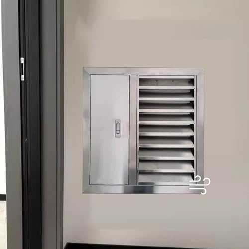 Boîtier d'accès pour climatisation CVC en acier inox pour dissimuler et ventiler
