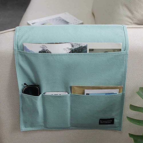 MOOUK Sofá Reposabrazos Organizador, Colgante Sofá Cajita Bolsa Almacenaje, TV Control Remoto Soporte Sillones Sofá Organizador Teléfono Bolsa Silla Ordenado Mesa Ahorro de Espacio Bolsillo Living