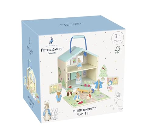 Peter Rabbit Play Set including Handle, Portable Storage Case, Kids Adventure Toys, Multi-coloured, Standard - Image 4