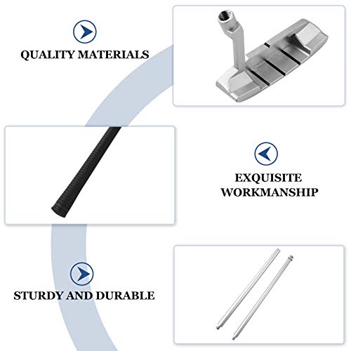 CLISPEED Taco de Golfe Bidirecional Liga de AlumÃ­nio DobrÃ¡vel para a MÃ£o Esquerda E Direita.