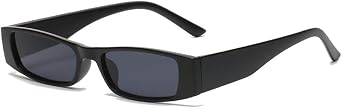 1PC Small Rectangle Sunglasses Unisex Retro Narrow Frame Sun Glasses Eyewear Shades UV400