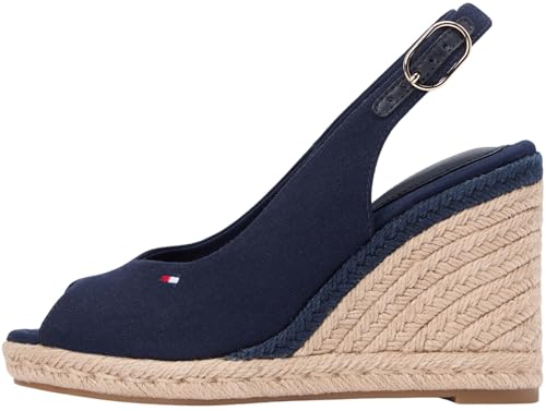 Espadrilles Tommy Hilfiger FLAG HIGH WEDGE ESPA pour Femme - vue 5