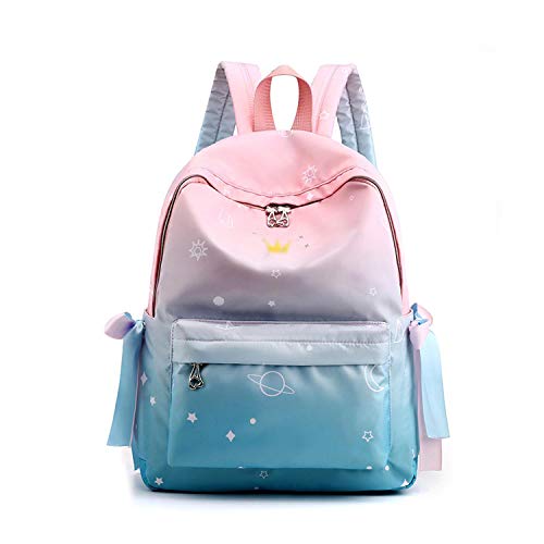 FANDARE Mochila Bolsa de Escuela Galaxy Mochilas Tipo Casual Bolsos de Mujer de Viaje