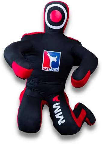 MatArts MMA Grappling Dummy Sitting Position for Combat Sports Like BJJ Jiu Jitsu Judo Karate Wrestling Training Boxing Buddies Dummy for Multiple Drills (70") – UNFILLED