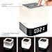Bluetooth Speaker Night Light,12/24H Alarm Clock, 5 in 1 Touch Sensor Beside Lamp, Dimmable & Multi-Color Changing,SD TF Card MPF Music Player,Gift ideas for 10 11 12 13 14 Year Old Teenage Girls/Boys