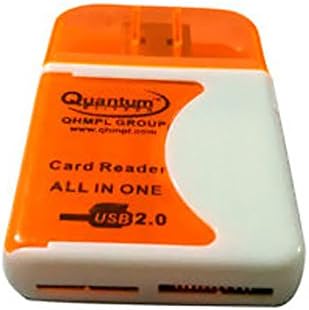 QUANTUM Multi Card Reader - (All In One Series by QHMPL Group) Orange