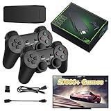 【4K HDMI Ausgang】Retro game stick unterstützt 4K Ultra HD (1080P / 720P) TV-Videoausgabe und ist kompatibel mit Monitoren und Projektoren mit HDMI-Eingang. Ausgestattet mit einem verbesserten Chip, der das Spiel flüssiger und stabiler macht, können Sie lebendige und unterhaltsame Videospiele auf dem großen Bildschirm genießen.