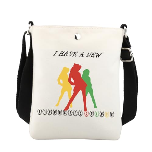 BNQL Musical Crossbody Bag Lover Musical Theater Gifts I Have a New Favourite Colour Musical Theatre Handbag