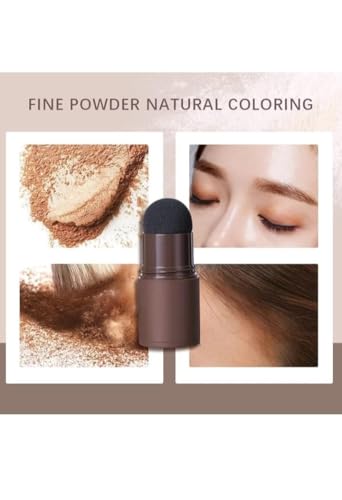 PARISAR PHARMA Natural Hairline Powder, Hair Shading Sponge Pen, Hairline Shadow Powder Stick, Quick Hair Root Touch-Up - Black, 1 Count - Image 6
