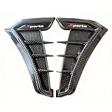 ZLXMRUT 2Pcs Side Fender Air Flow Vent Trim for Genesis G70 2017 2018 2019 2020 2020 2021 2022 2023 2024, Automotive Door Wing Cover Aerodynamic Decal Exterior Styling Accessories,Carbon Fiber