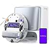 NARWAL Flow Robot Vacuum and Mop Combo, FlowWash Real-Time Self-Cleaning Track Mop, 22,000 Pa Suction, Dual-Camera AI Obstacle Avoidance, Carpet & Edge Cleaning, Self-Emptying Robot Vacuum