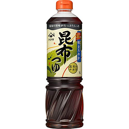 ヤマサ醤油 昆布つゆ 1000ml
