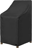 Vista 1 de NettyPro Fundas apilables para sillas de patio, impermeables, para muebles de patio al aire libre, se adapta a sillas apilables de 4 a 6 sillas