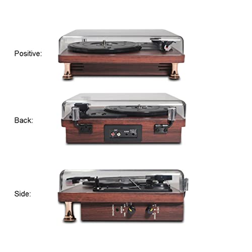 Lecteur de Musique Platine Vinyle Tourne-Disque Haut-parleurs Bluetooth Lecteur de phonographe Vintage Gramophone pour… - Les Beatles, Paul McCartney, John Lennon, RIngo Starr, George Harrison Lecteur de Musique Platine Vinyle Tourne-Disque Haut-parleurs Bluetooth Lecteur de phonographe Vintage Gramophone pour… – Image 5