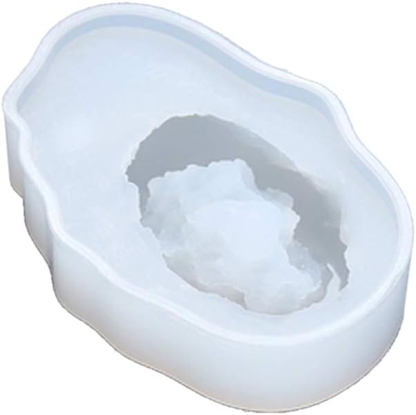 GIMEVAR DIY Natural Stone Resin Mold Crystal Quartz Rock Cluster Geode Druzy Gem Pendant Silicone Mold Resin Jewelry Making Tool #3