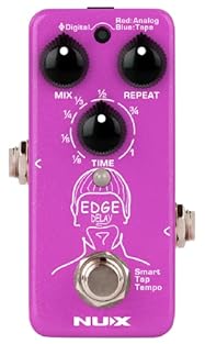 Selectable Phi Delay, Analog and Tape Echo modes Buffered or true bypass selectable Strong and lightweight aluminium die-cast chassis USB-C port for future firmware updates Requires 9V center negative DC Power Supply 100mA current draw (Not Supplied)