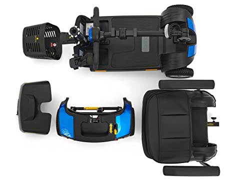 Golden Technologies Buzzaround Xl 4-Wheel Compact Dissasembling Mobility Scooter - Gb124A-Std (Blue) #TOP7