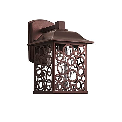 Lampe murale extérieure en métal de haute qualité pour l'architecture de villa